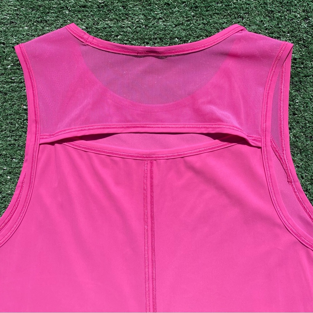 Lululemon Sculpt Sonic Pink Back Vent Tank Top Women’s Size 4 - Picture 5 of 6